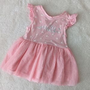 George Toddler Pink summer party dress. Size 6-12M